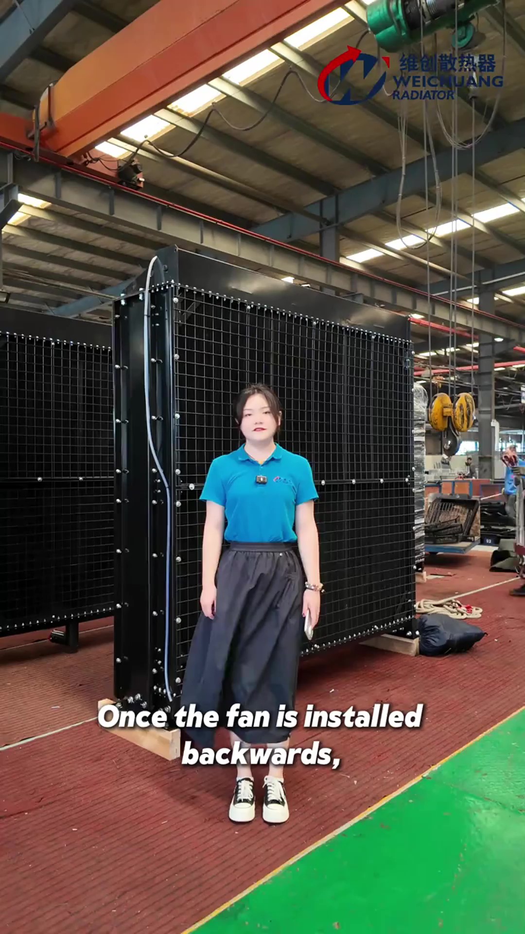 Funkce ventilátoru v dieselgenerátorové sadě